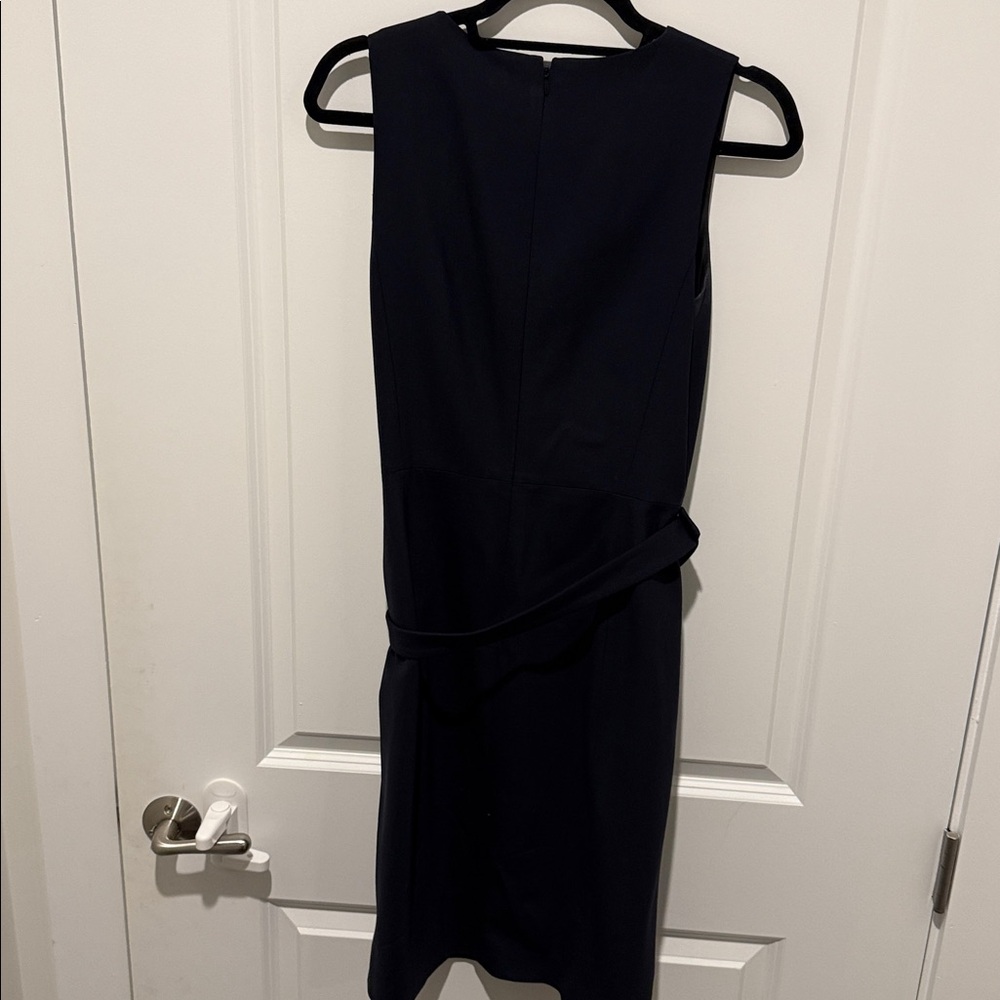 Theory Midnight Blue Midi Dress pl - Picture 4 of 6